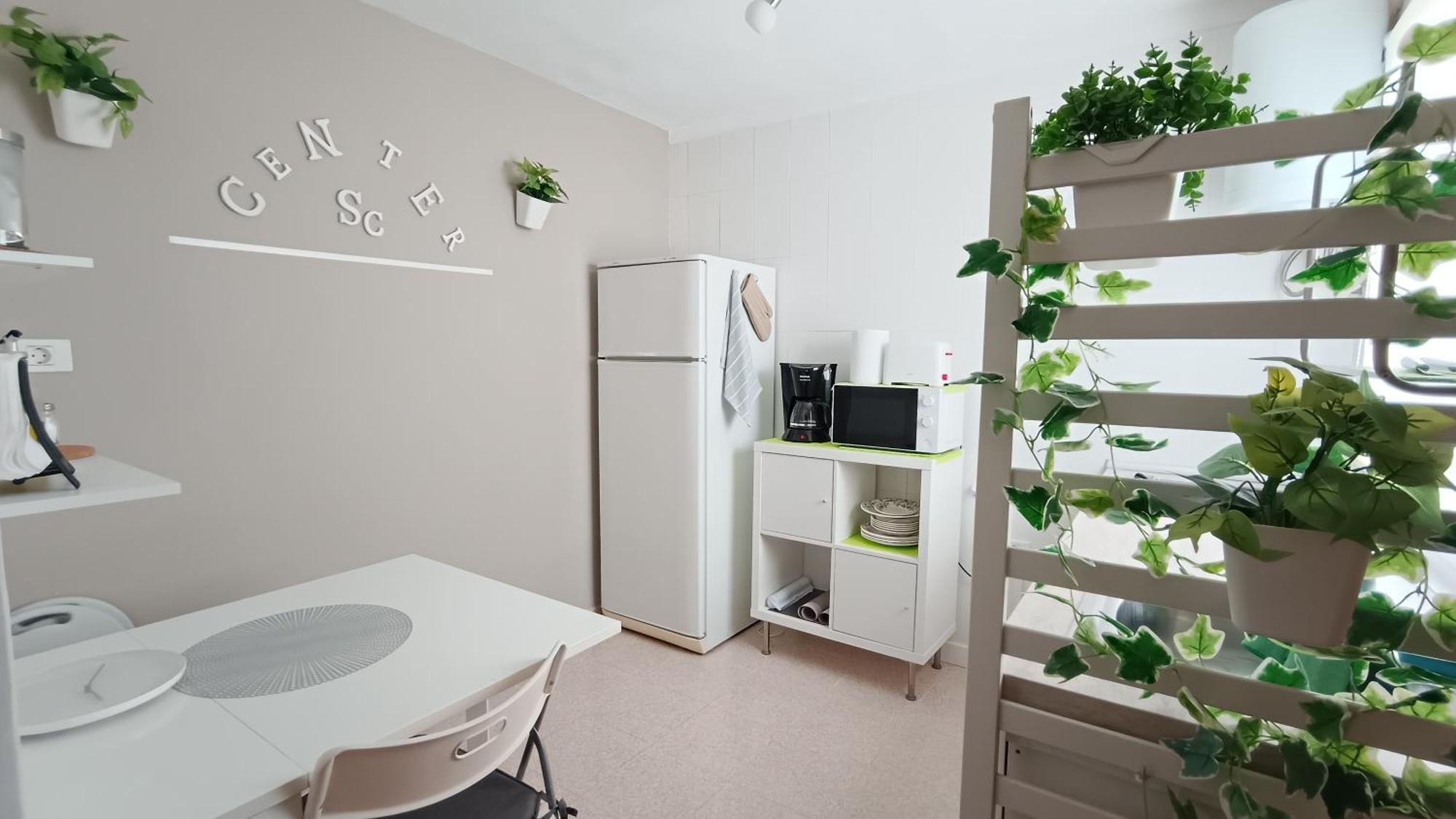 Center Santa Cruz, Alojamiento Centrico Con Gran Terraza, Cocina , Salon Y Banos, Todo Privado Eksteriør bilde